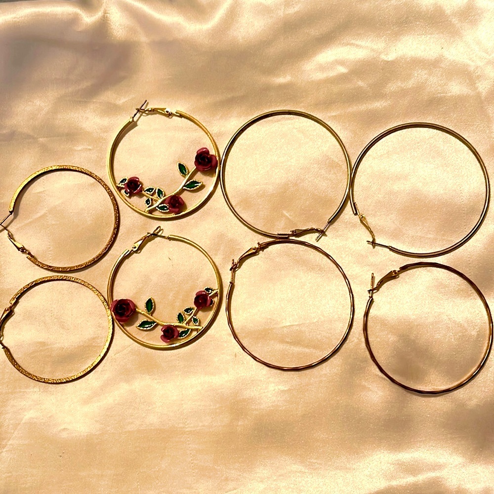 Hoop earring bundle